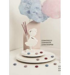 Profumatore clown in gesso con kit essenza