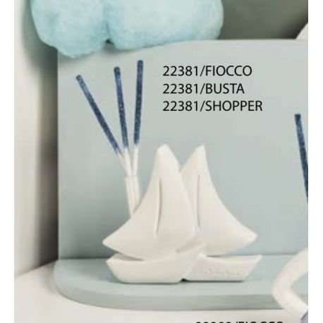 Profumatore clown in gesso con kit essenza