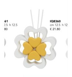 Profumatore quadrifoglio color giallo (IQ8360)