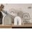Profumatore clown in gesso con kit essenza