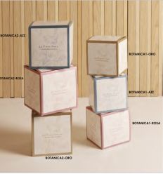 Scatolina rosa con angioletto con candela personalizzabile (cl25356cand)