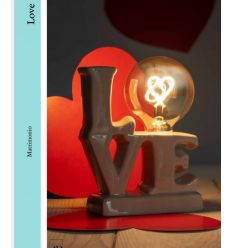 Lampada led LOVE bianca (c2001)