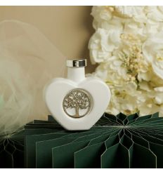 Oliera cuore con albero della vita silver (cl26078a)