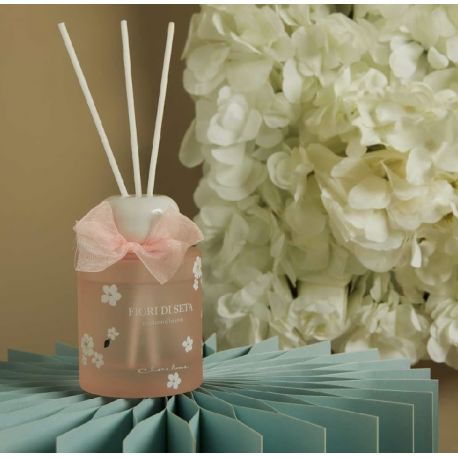 Diffusore rosa con fiorellini grande (cl26245)