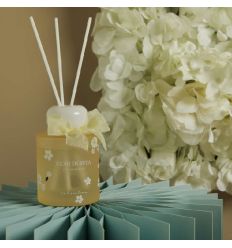 Diffusore giallo con fiorellini grande (cl26248)