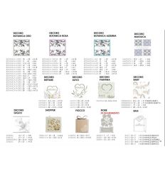 Set 4 bicchieri in vetro scritta LOVE (cl26251)