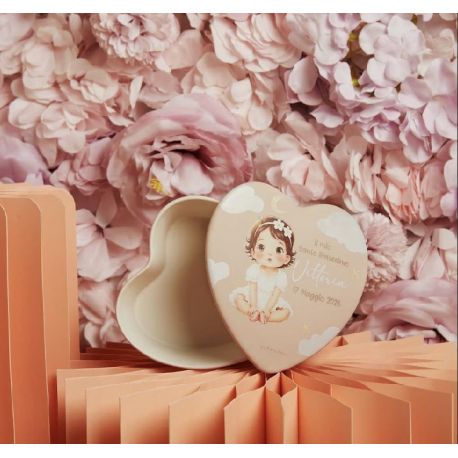 Scatola cuore bimba (cl26354)
