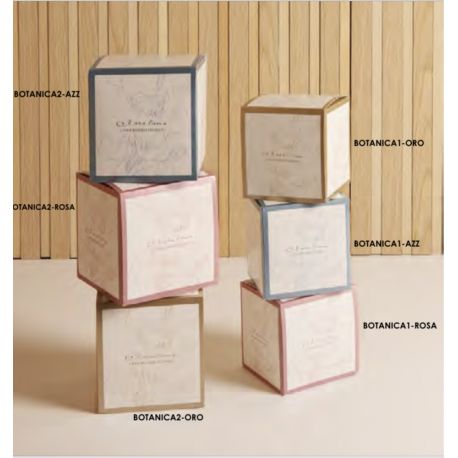 Vaso "U" con fiori (cl24001)