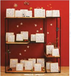 Vasetto marrone cuore con piantina e muschio (cl26014)