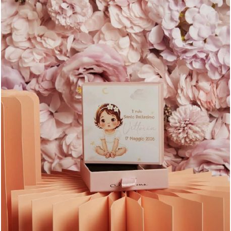 Scatolina confettata bimba femmina (26356)