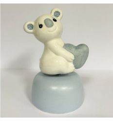 Carillon koala grande azzurro (cl26396)